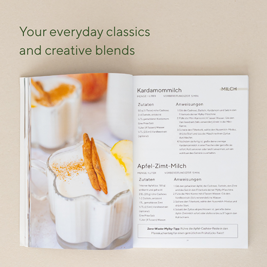 Milky-Rezeptbuch — auf Deutsch